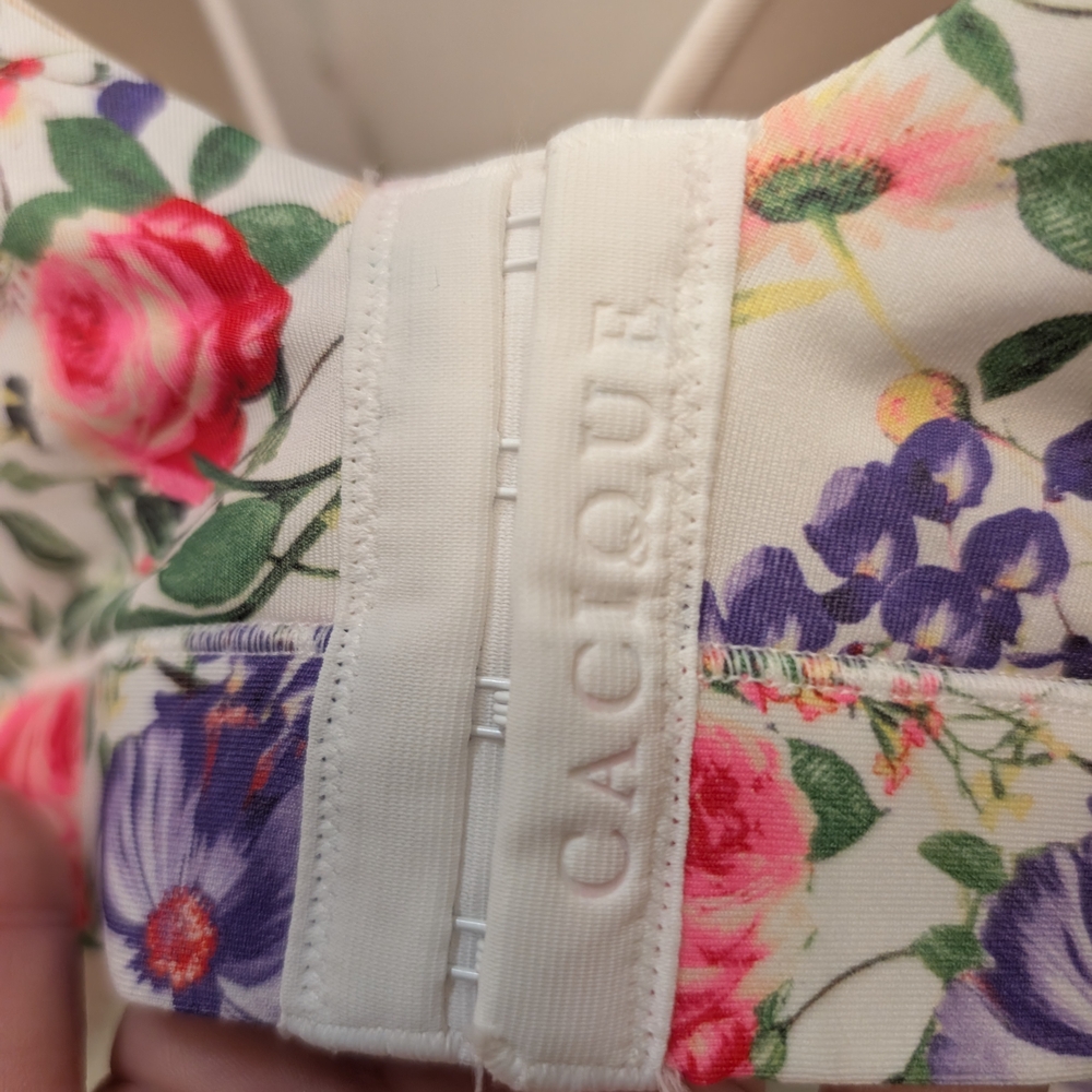 Cacique Multicolor Floral Bra